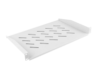 Lanberg Półka do szaf 19" 1U (biała) - 623985 - zdjęcie 1